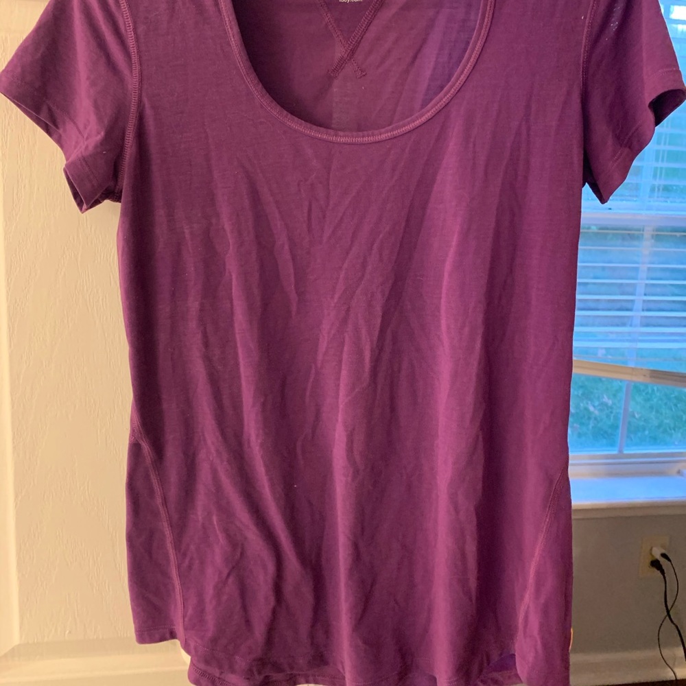 Purple Lucy workout shirt!